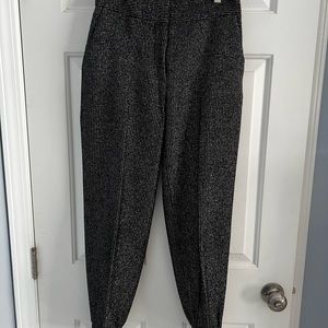 Jogger style contemporary pant with slash pockets.